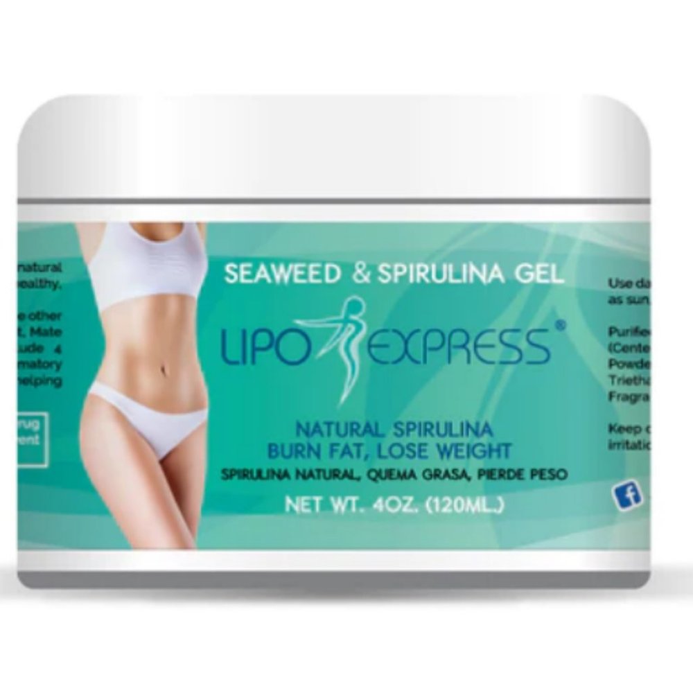 LIPO EXPRESS SEAWEED & SPIRULINA GEL 4(OZ)